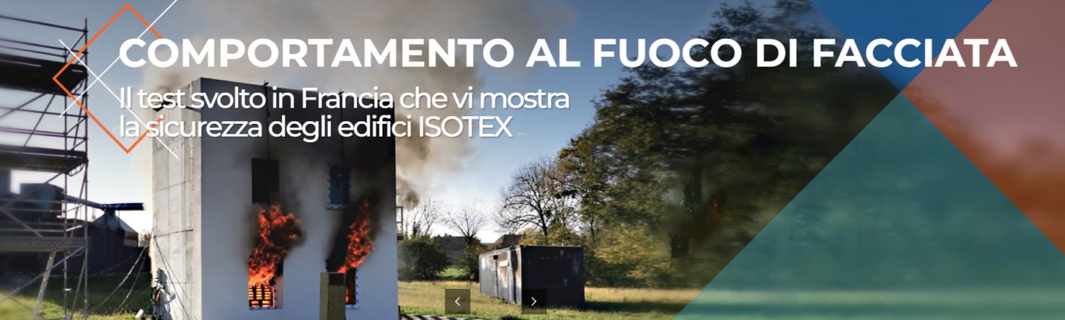 Isotex: il comportamento al fuoco di facciata