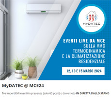 Sistemi ad aria e climatizzazione residenziale – MyDATEC a MCE