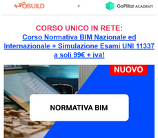 Corso Normativa BIM + Simulazione Esame a 99€ + iva