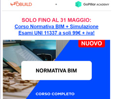 Solo per poco: Corso Normativa BIM per Esami Ufficiali a 99€