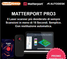 Laser Scanner Matterport: scansioni rapide, restituzione automatica