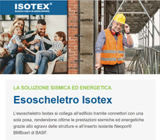 Esoscheletro Isotex: la soluzione sismica ed energetica