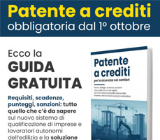 Patente a Crediti Cantieri: guida gratuita in PDF