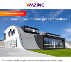 Soluzioni in zinco titanio per l’architettura