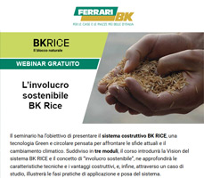 L’involucro sostenibile BK Rice