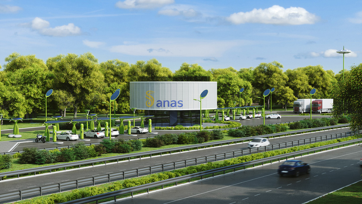 hub energetici Green Island di Anas