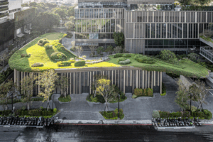 Forme morbide e tetto verde per il museo CMP Inspiration a Taiwan
