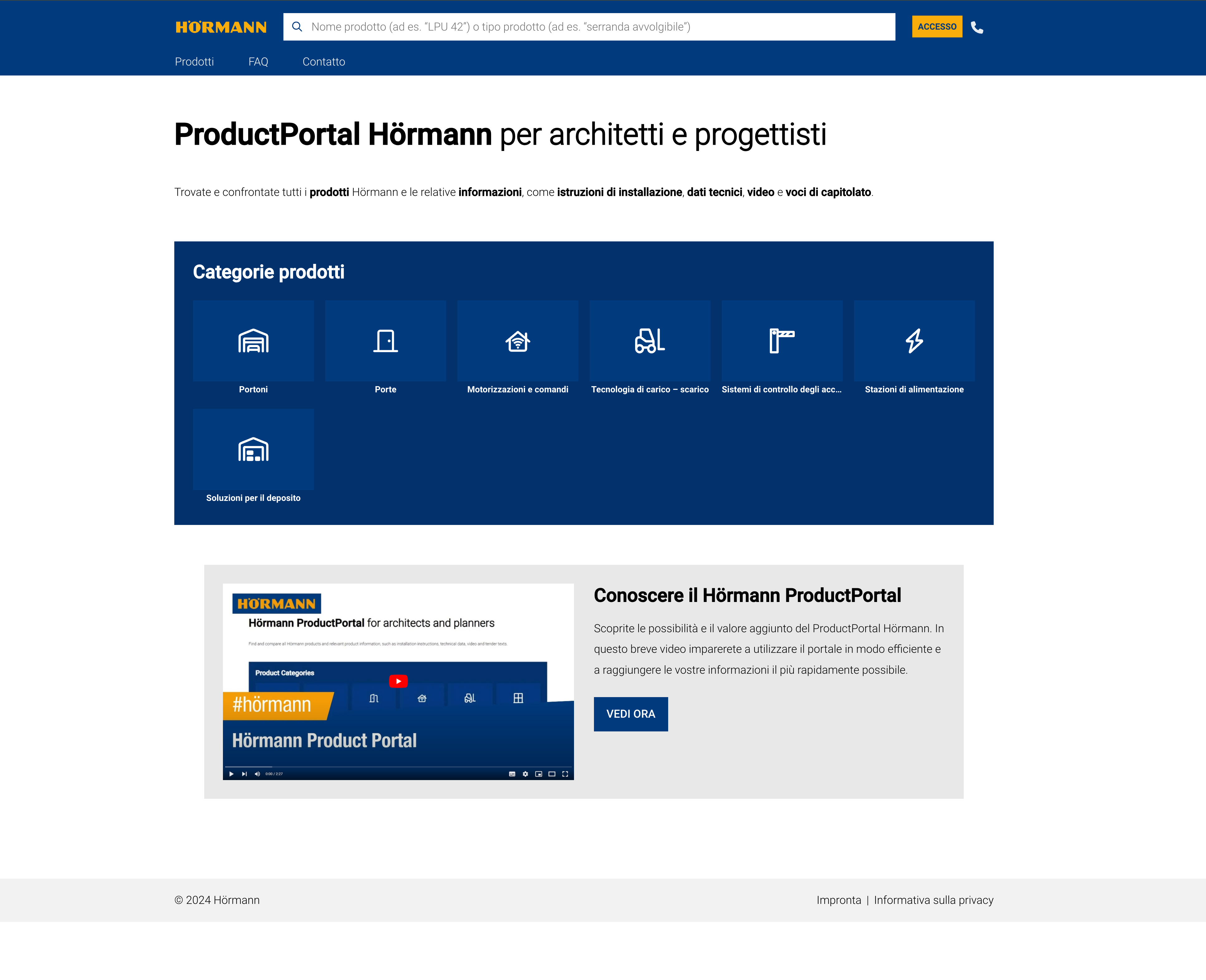 Product Portal