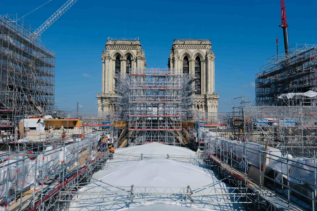 I dettagli del restauro di Notre-Dame