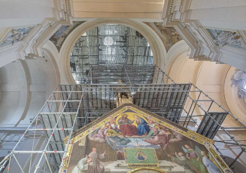 La Basilica di Santa Maria degli Angeli ad Assisi restaurata grazie a un innovativo progetto