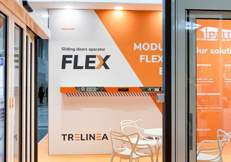 Porte TRELINEA: l’operatore FLEX raggiunge 5 milioni di manovre nel test di durabilità