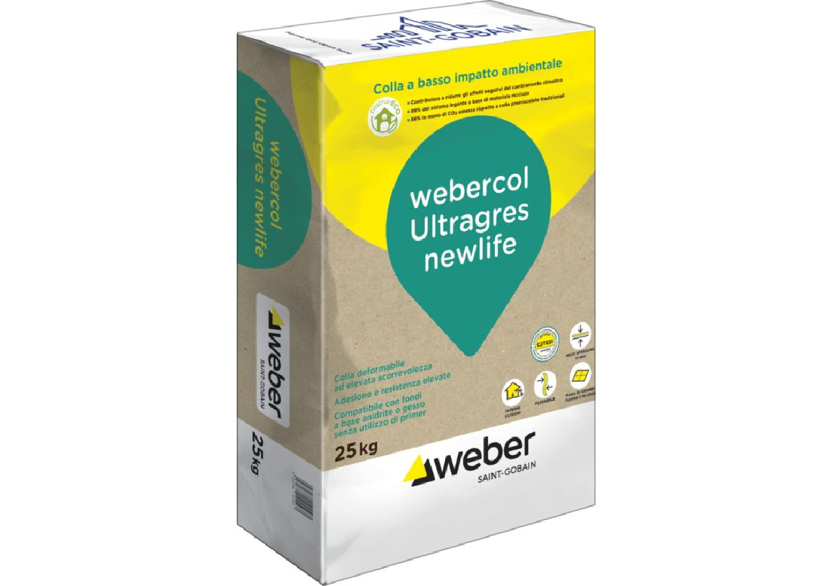 Packaging webercol Ultragres newlife