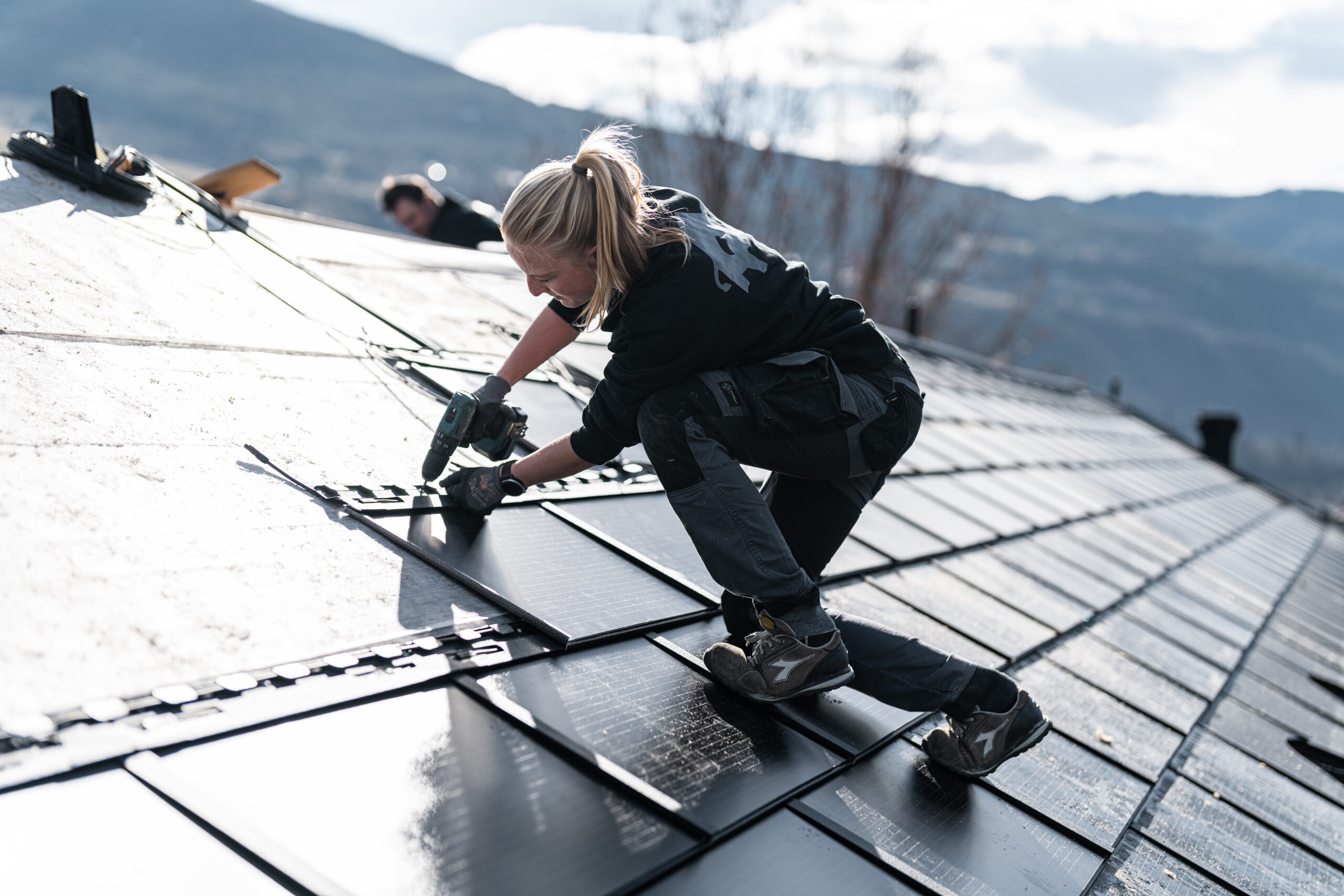 Tegole fotovoltaiche PREFA