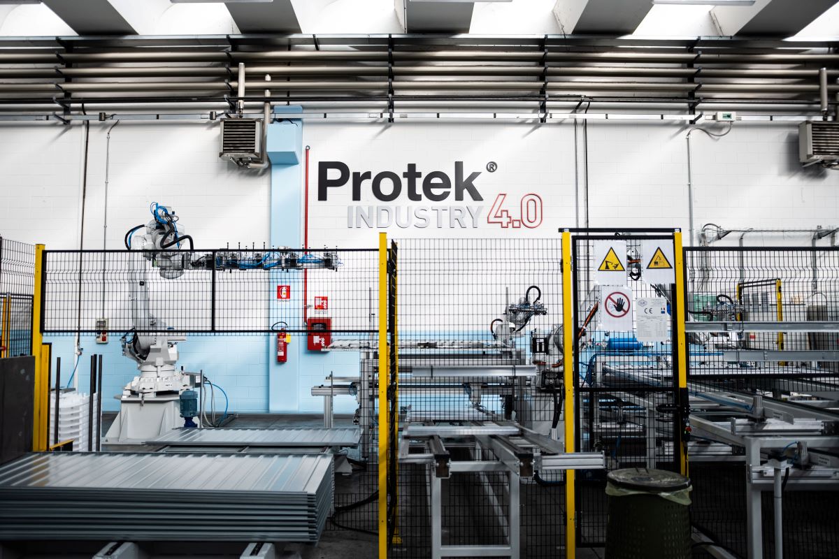 Nuova linea produttiva di Protek realizzata in ottica Industria 4.0