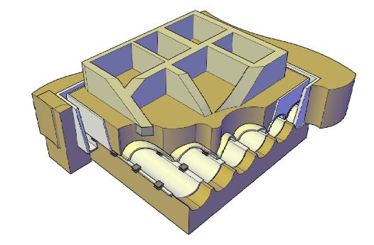 Figura 8.  Sistema di isolamento sismico per edifici esistenti