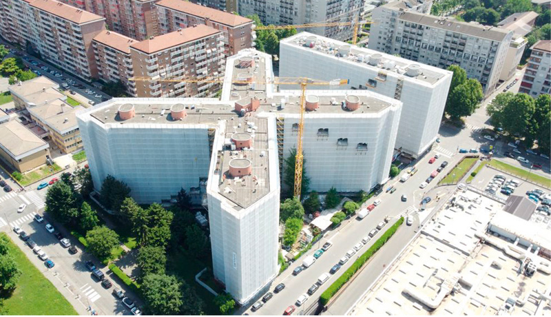 Le strutture del Condominio Teodosia