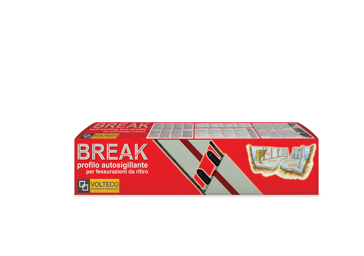 Break: elemento scatolare autosigillante