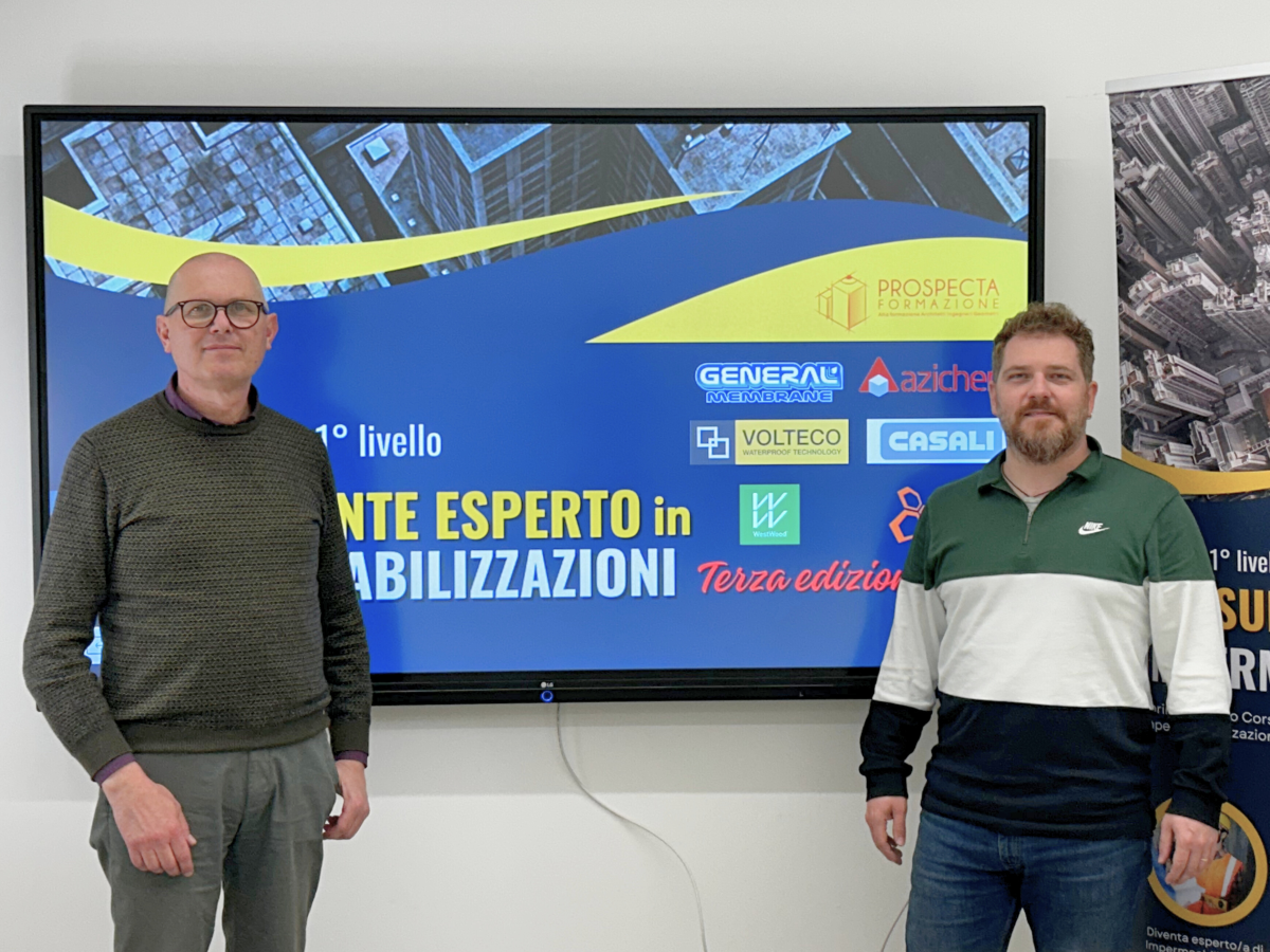 Michele Gadioli e Roberto Rosignoli di Azichem