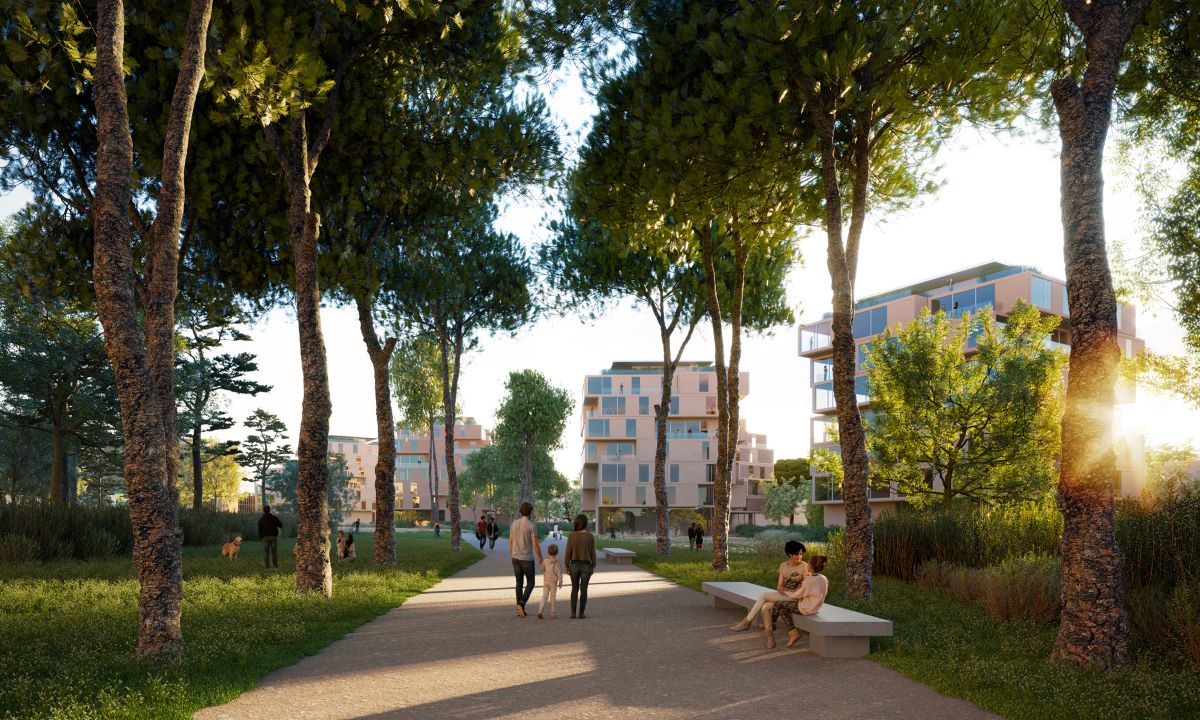 Masterplan Città della gioia: un modello insediativo che integra natura, architettura e infrastrutture