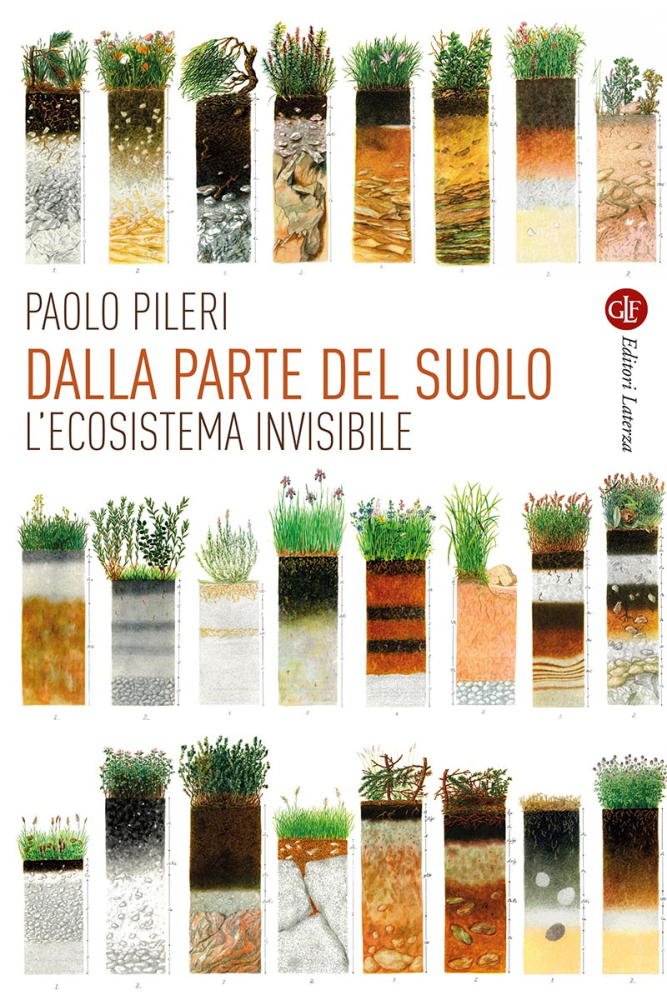 Copertina del libro di Paolo Pileri “Dalla parte del suolo. L’ecosistema invisibile"