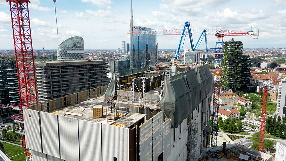 Il cantiere di Gioia 20, Milano