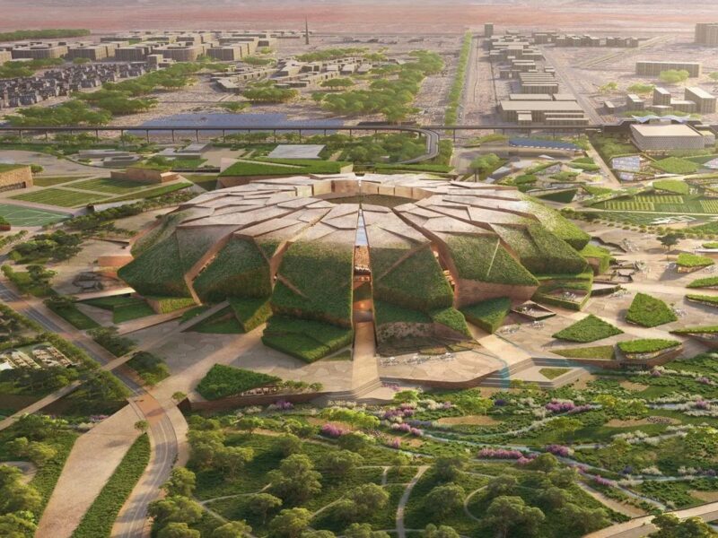 King Salman Stadium: 92 mila posti e design ispirato ad un seme che germoglia