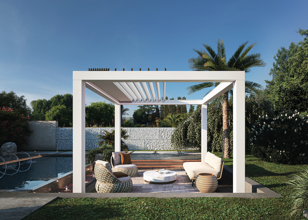 Pergonext pergola bioclimatica di BT Group