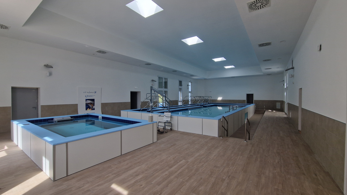 Le piscine del centro riabilitativo CR² Sinapsi di Cremona