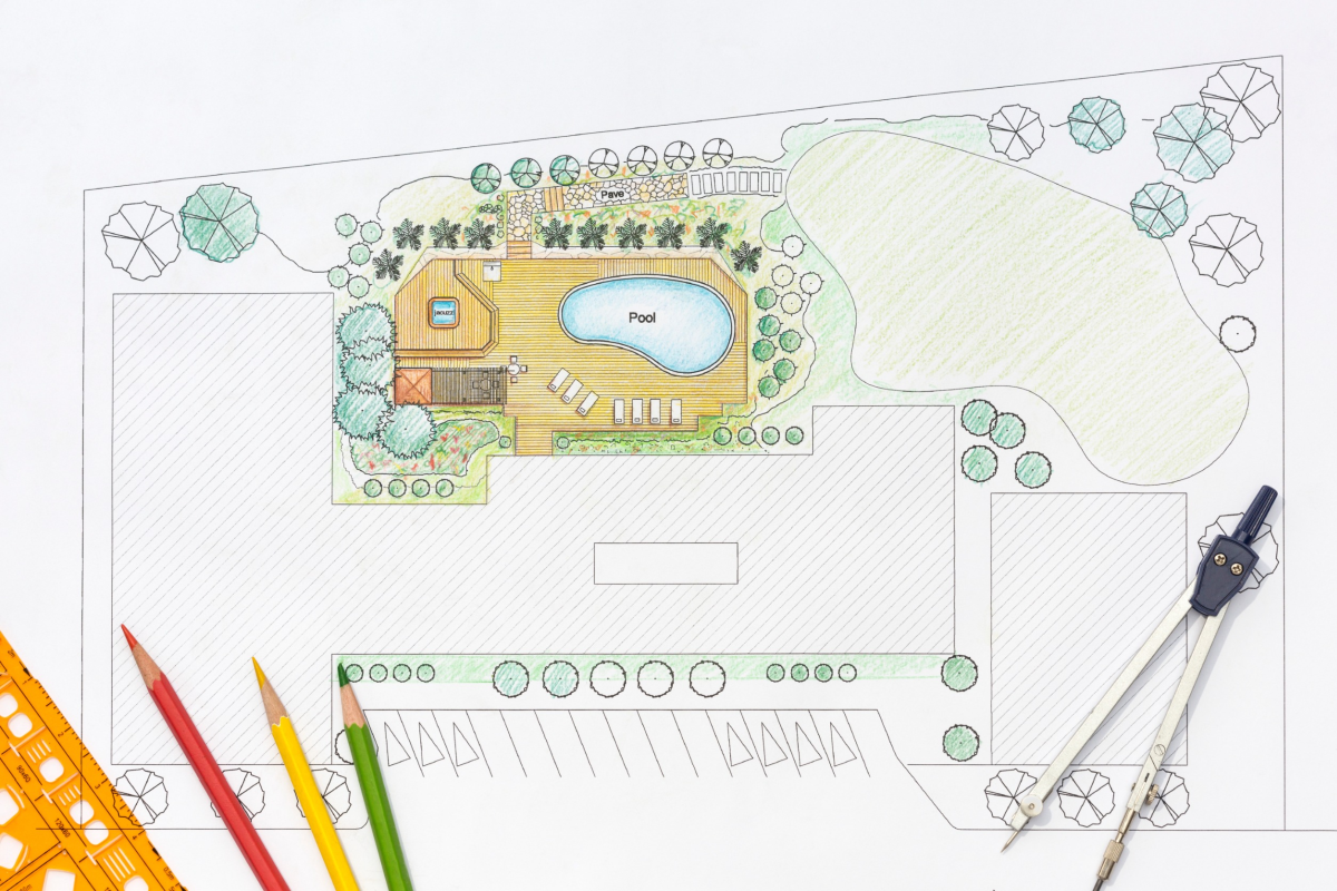 Progettazione del giardino: progettazione del concept e scelta delle piante