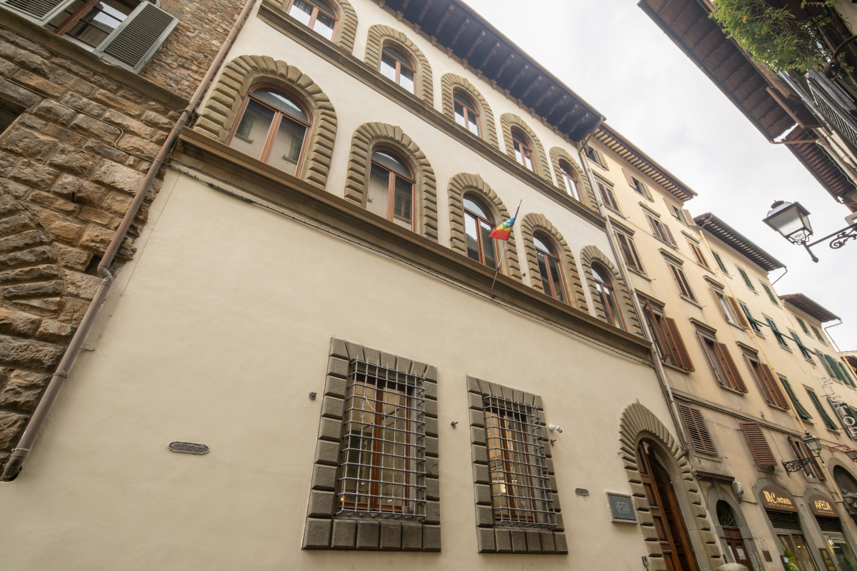 La facciata di Palazzo Bagnesi a Firenze: il progetto di restauro è realizzato da GPA Partners