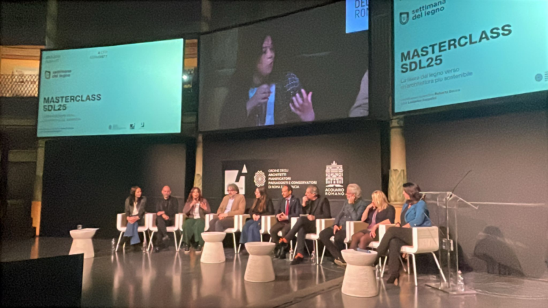 La Settimana del Legno 2025: un manifesto per l’edilizia sostenibile